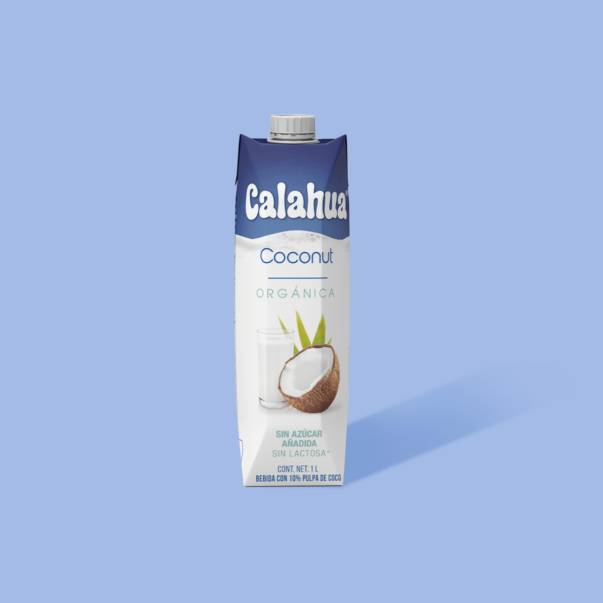 Bebida con Coco Orgánica frente