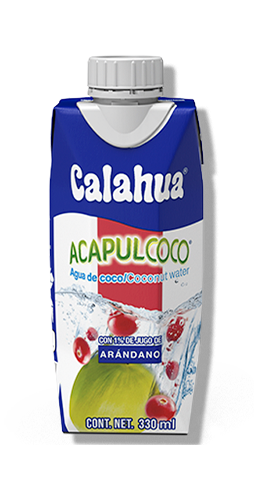 Agua de coco Arándano 330 ml