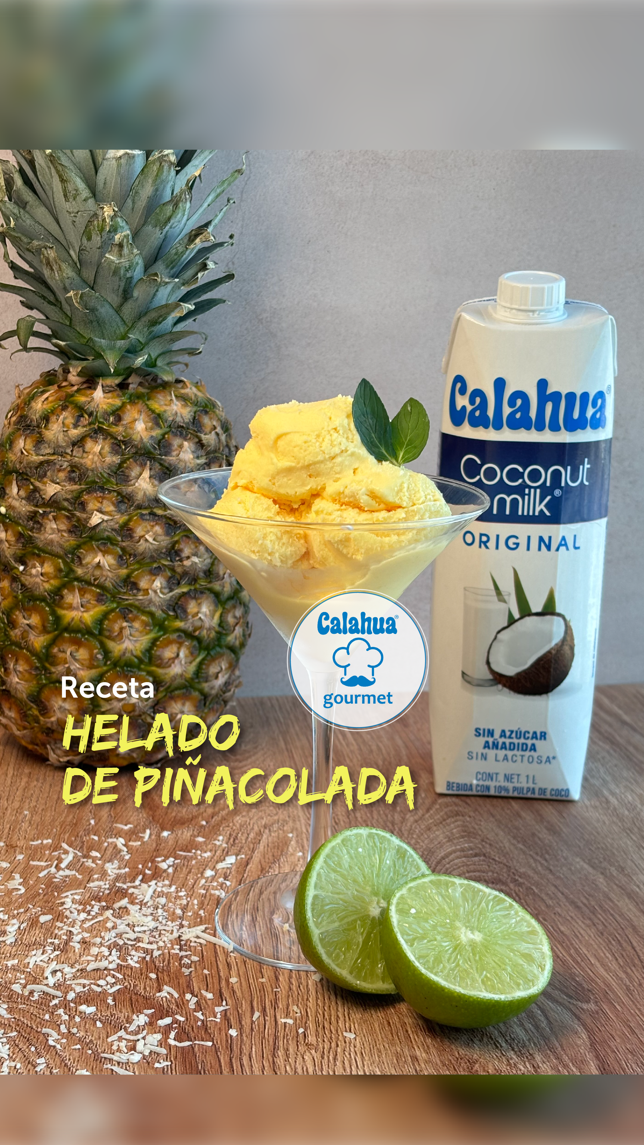 Helado-piña-colada